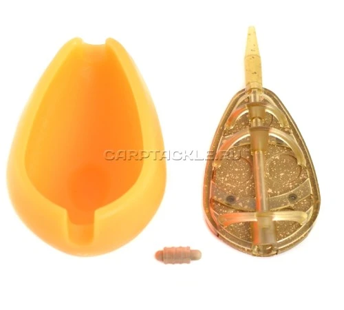 Кормушка с пресс-формой Drennan In-Line Flat Method Feeder & Mould Small